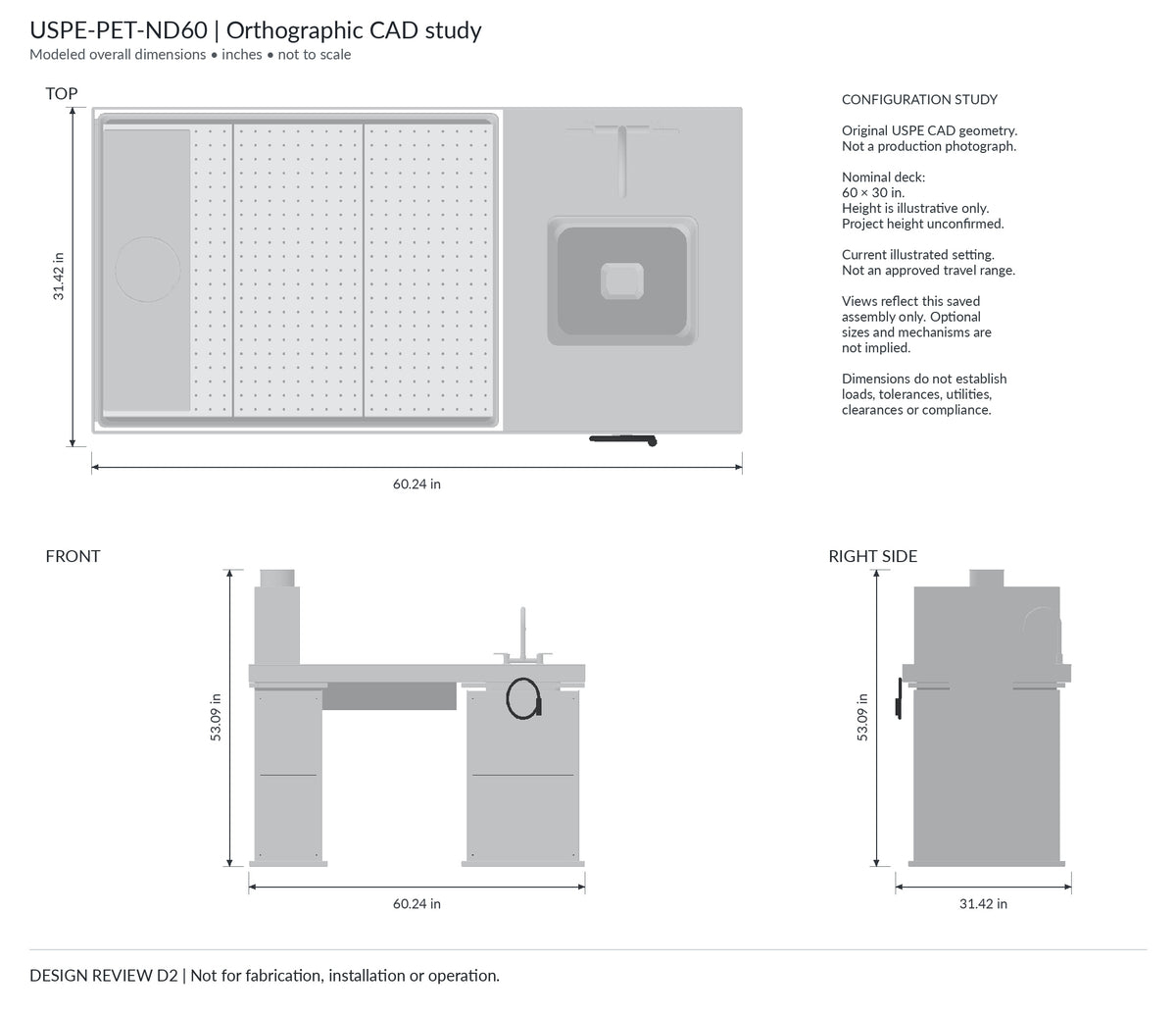 PET Downdraft Necropsy Workstation, view 3