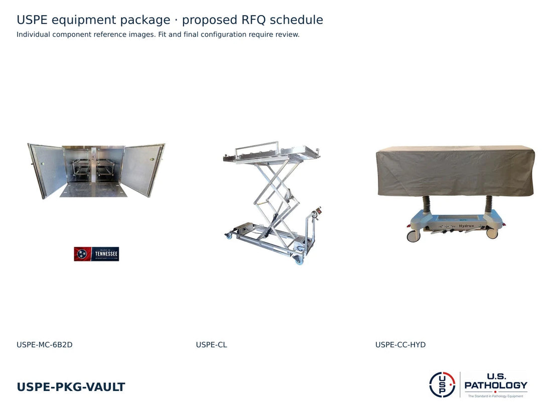 Multi-Bay Vault Cooler & Transfer Package