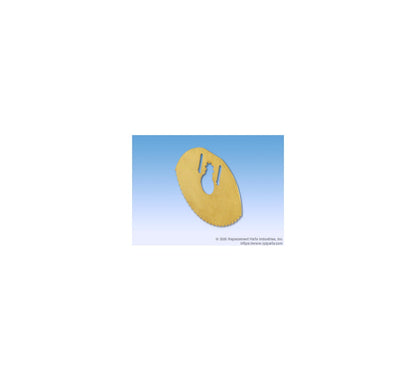 RPI Cast Cutter Blades for 940 / 941 Head Assemblies – Titanium nitride / plaster and synthetic – catalog reference STB045