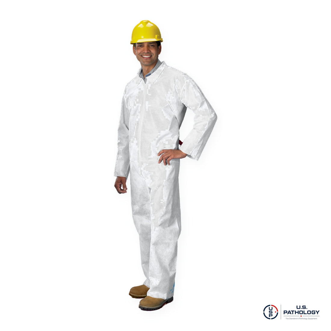 USPE SMS Disposable Coverall, Open Wrists & Ankles – Case of 25