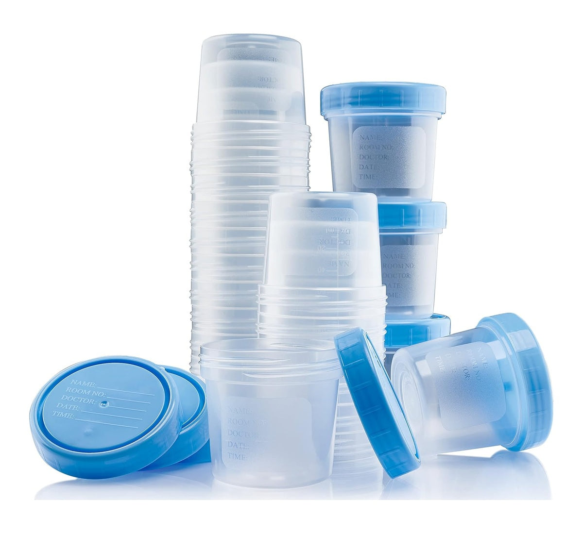 USPE Specimen Containers with Screw Lids, 4 oz, 25-Pack – 4 oz / 25 empty containers – catalog reference USPE-SC4-25