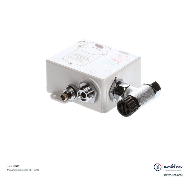 T&S Brass 5EF-0001 Faucet control module; genuine T&S manufacturer reference; USPE catalog USPE-TS-5EF-0001