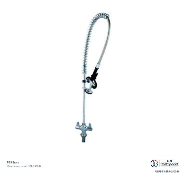 T&S Brass 5PR-2S00-H Single-hole deck-mount pre-rinse faucet