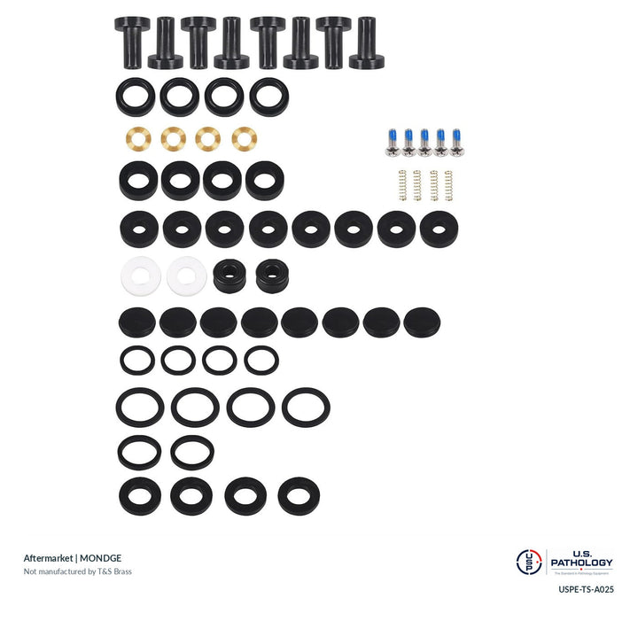 MONDGE Faucet washer repair kit | Aftermarket; third-party aftermarket reference, not a T&S-manufactured product; USPE catalog USPE-TS-A025