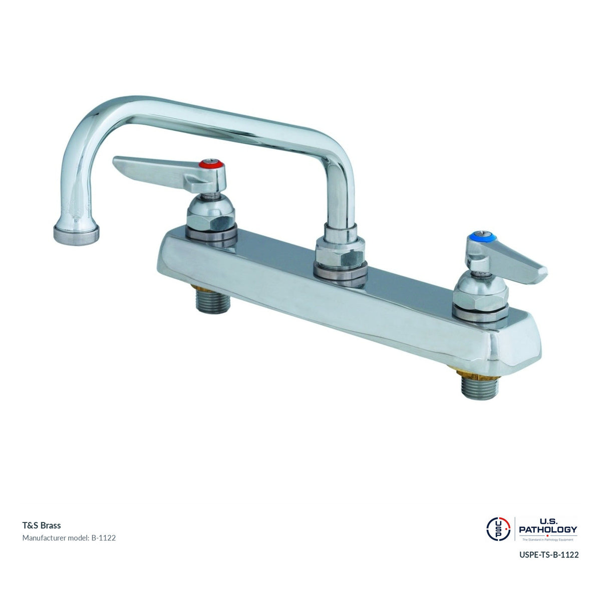 T&S Brass B-1122 Workboard faucet; genuine T&S manufacturer reference; USPE catalog USPE-TS-B-1122
