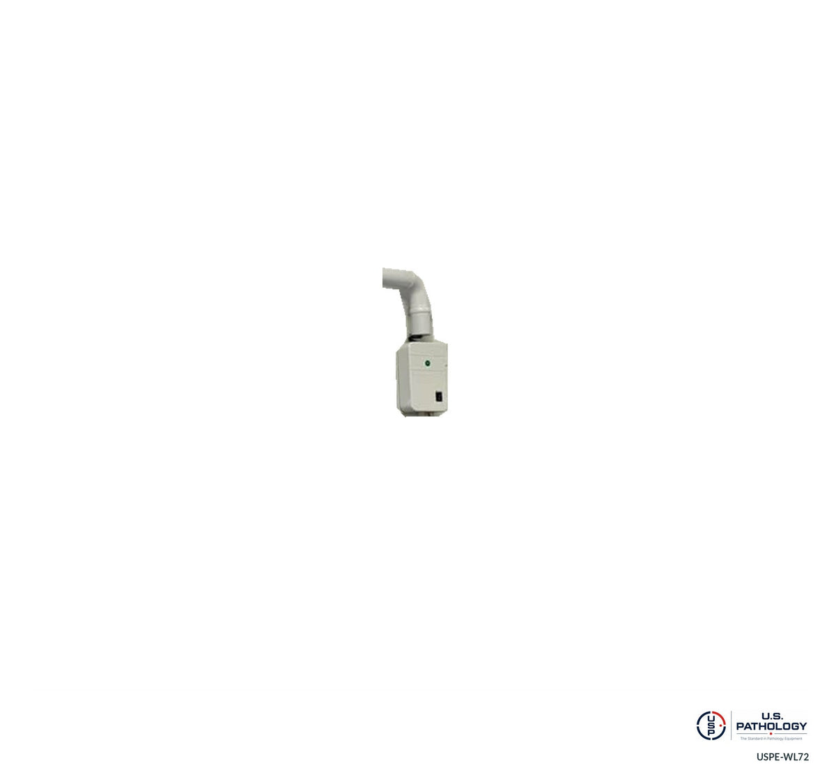 USPE Wall-Mounted LED Examination Light, mount detail; background-removed reference photograph