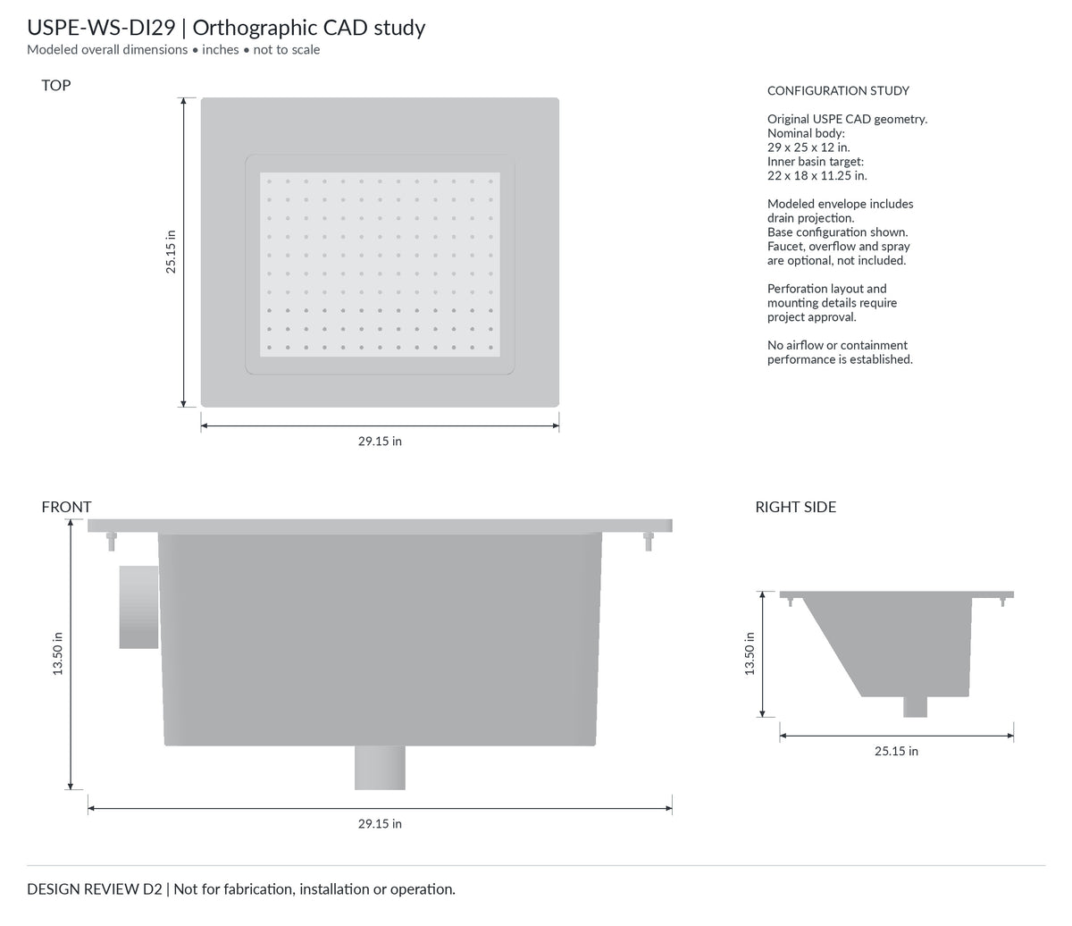 Drop-In Ventilated Sink Station, view 3