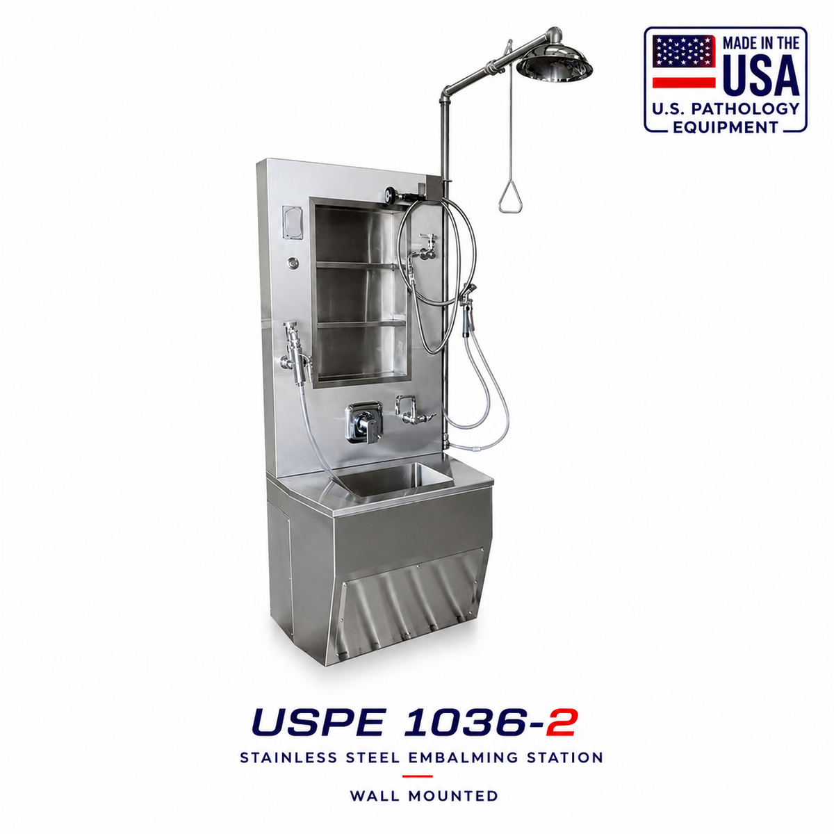 Wall-Mount Service Sink Station | U.S. Pathology Equipment