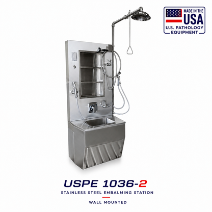 Wall-Mount Service Sink Station | U.S. Pathology Equipment
