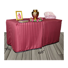 Williston Burgundy Portable Presentation Table – Plus – Williston Burgundy VT Plus Setup