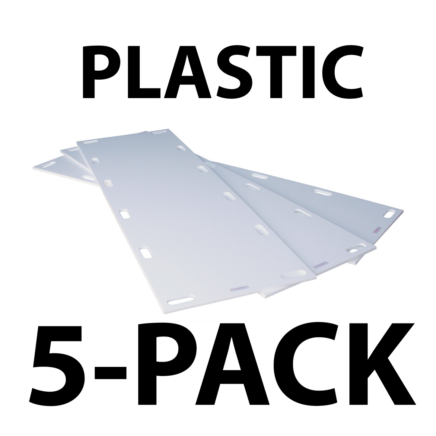 HD Mortuary Plastic Storage Board (Set of 5)