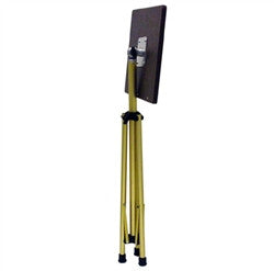 Folding tripod funeral register stand — front panel and adjustable height detail | Funeral Source One