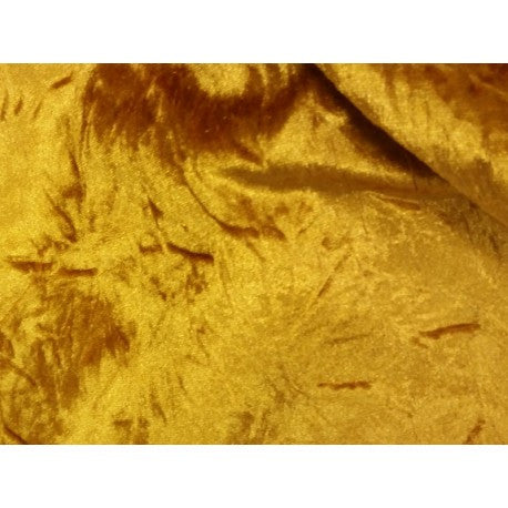 Church truck drape golden velvet rear pleat detail | Funeral Source One