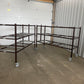 Close Up Image of 3-Tier End Loading Mortuary Racks