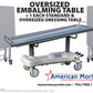 Embalming table + 1 Xl dressing table + 1 standard dressing table (Combo Pack)