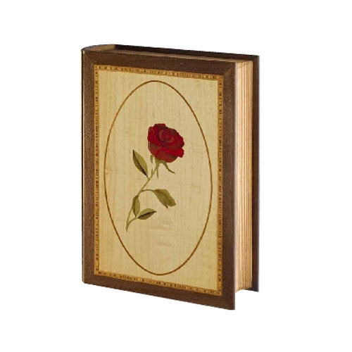 Handcrafted Rose - Wood Marquetry