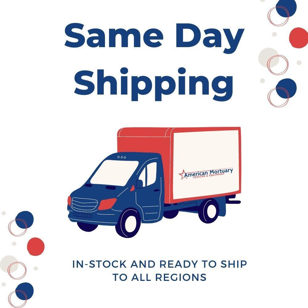 AMC 3TSL – 3-Tier Side Loading Mortuary Rack | Mobile & Affordable - American Mortuary Coolers & Equipments