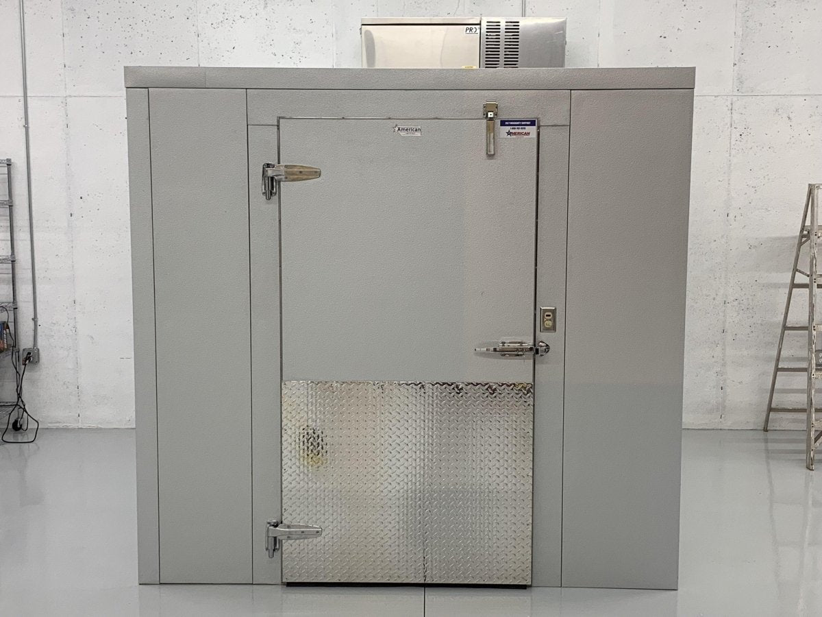 Walk-in cooler built for cadaver storage and refrigeration