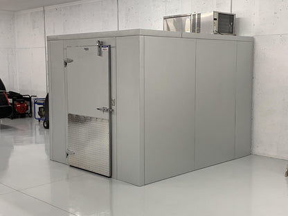Compact 9 - Body Mortuary Storage: 8x10 Cooler with - American Mortuary Coolers & Equipments