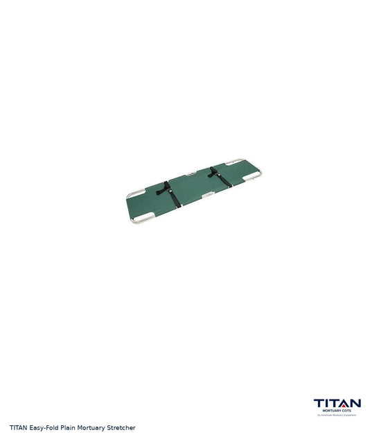 TITAN Easy-Fold Plain Mortuary Stretcher