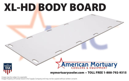 Cadaver Rack Storage Board | Extra Large 29 Inch | Mortuary Rack Boards Bulk Pack | American Mortuary Coolers