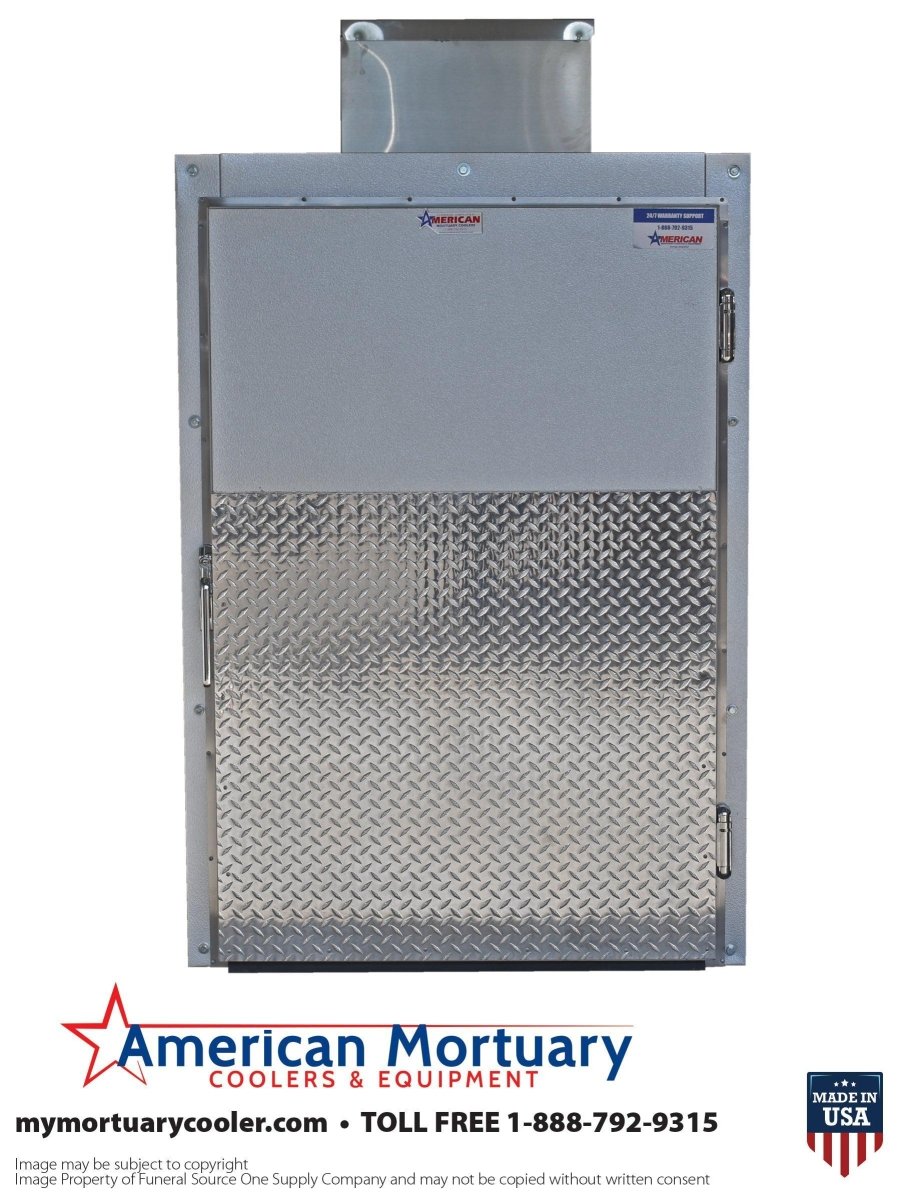 Extra Wide 2 Body Roll - In Mortuary Cooler | USA Made - American Mortuary Coolers & Equipments