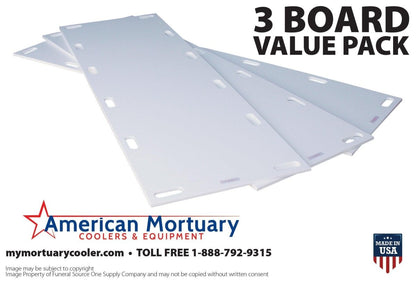 HD Mortuary Plastic Storage Board - American Mortuary Coolers & Equipments