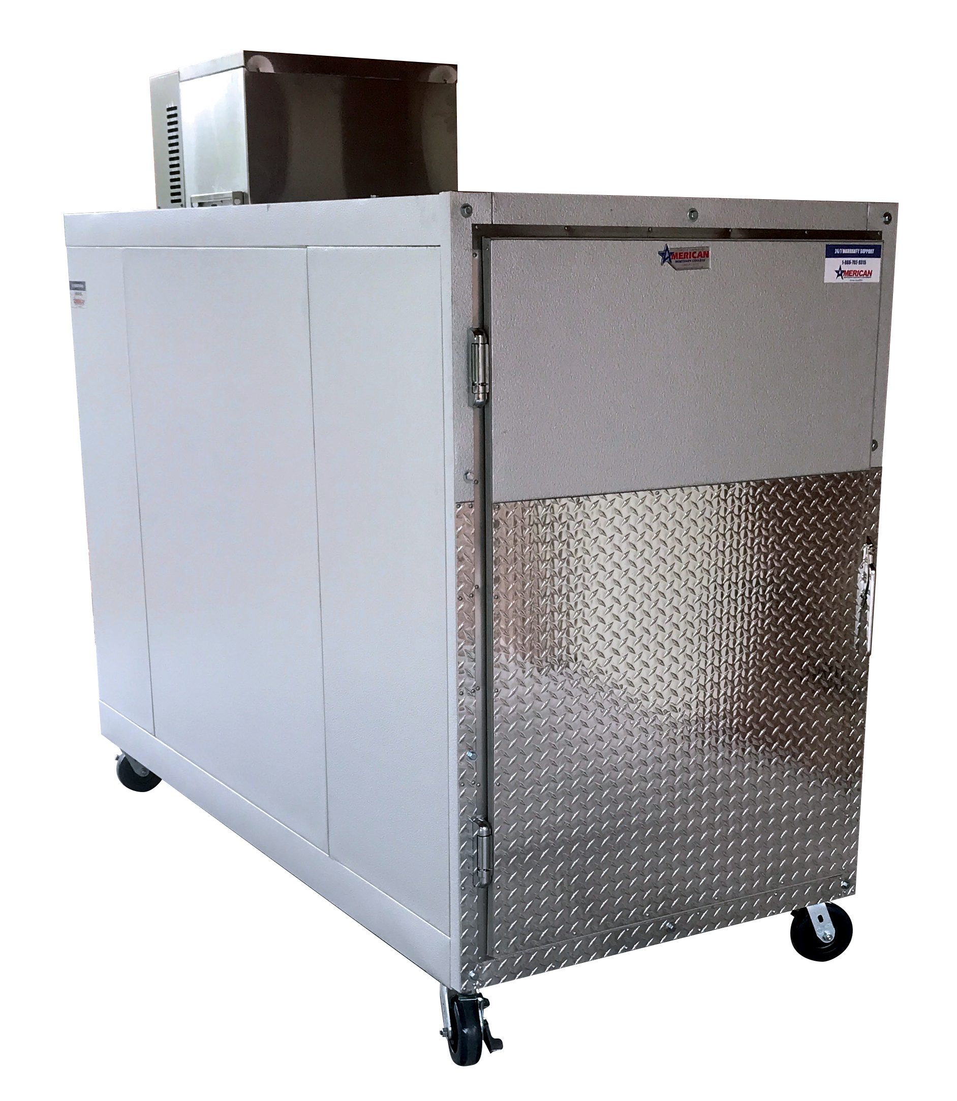 3 Body Mortuary Freezer from American Mortuary Coolers
