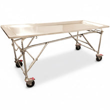 Multi - Height Folding Embalming Table BEST PRICE - American Mortuary Coolers & Equipments