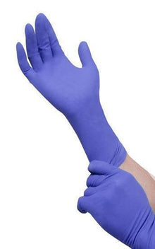 High Risk Nitrile Gloves Latex Free | Heavy Mil Embalming PPE | Mortuary & Pathology Barrier Gloves | American Mortuary Equipment