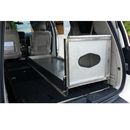 Economy removable cot tray surface detail, easy-clean removal vehicle tray