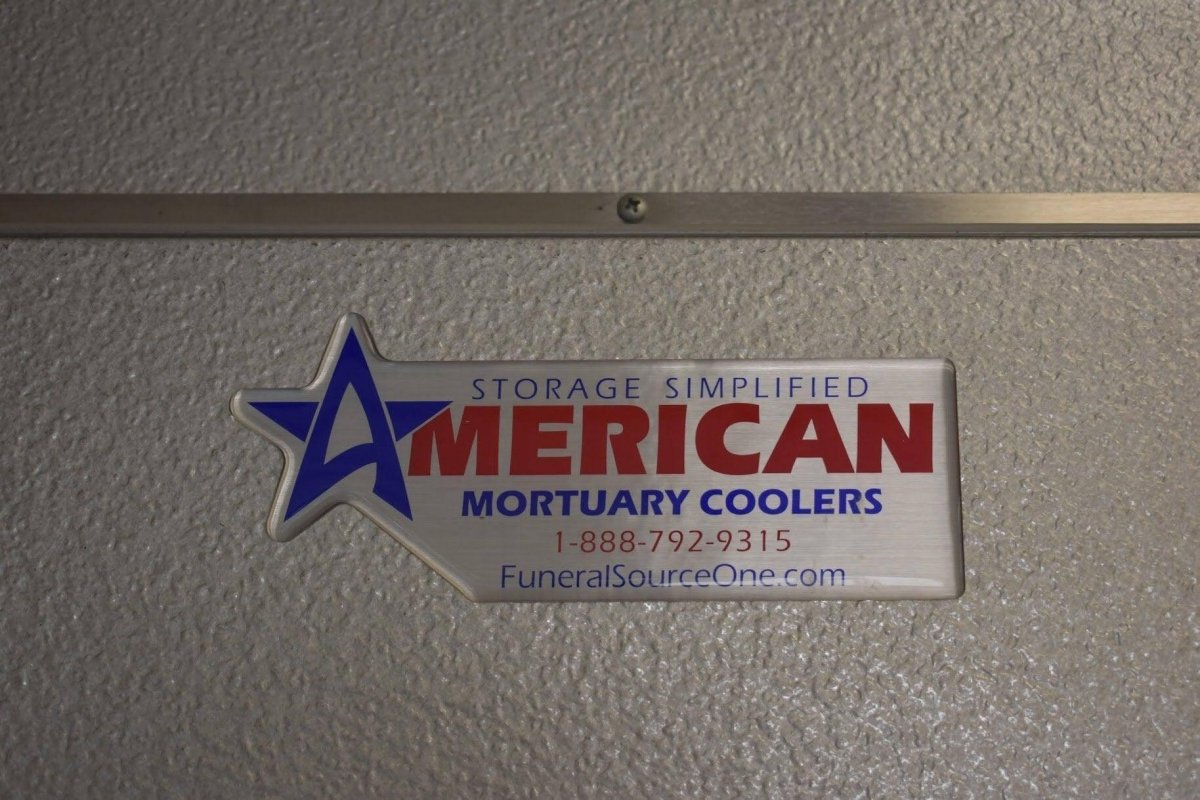 12 x 12 mortuary cooler by American Mortuary Cooler Authority