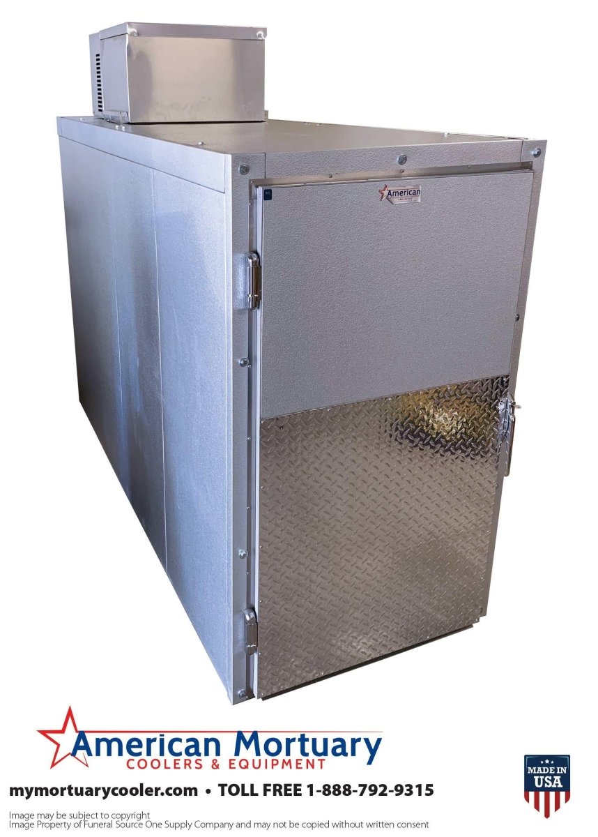 Standard 2 Body Roll - In Mortuary Cooler – Cot Compatible | USA Made - American Mortuary Coolers & Equipments