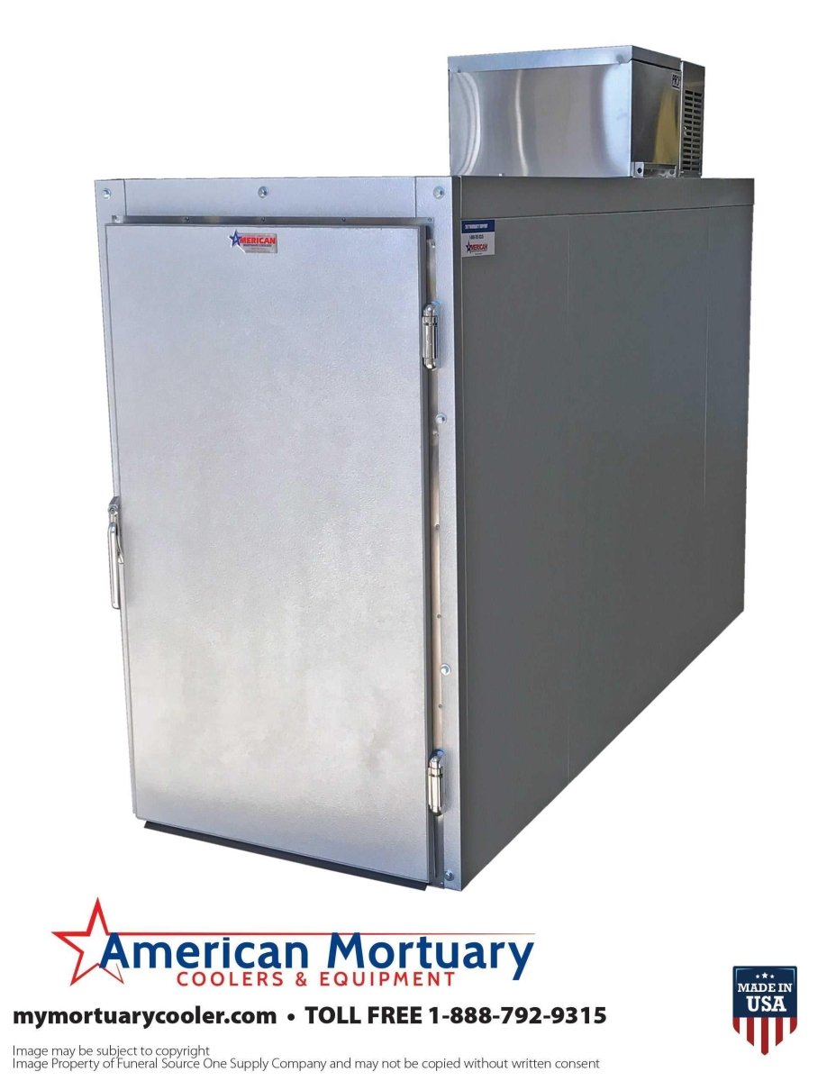 Standard 2 Body Roll - In Mortuary Cooler – Cot Compatible | USA Made - American Mortuary Coolers & Equipments