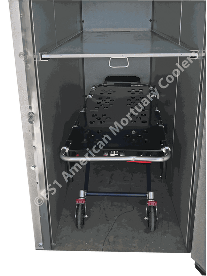 Standard 2 Body Roll - In Mortuary Cooler – Cot Compatible | USA Made - American Mortuary Coolers & Equipments