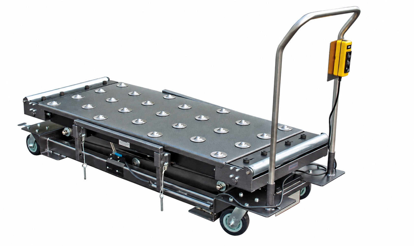 Low Profile Powered Crematory Lift | 1,000 lb Mortuary Scissor Lift