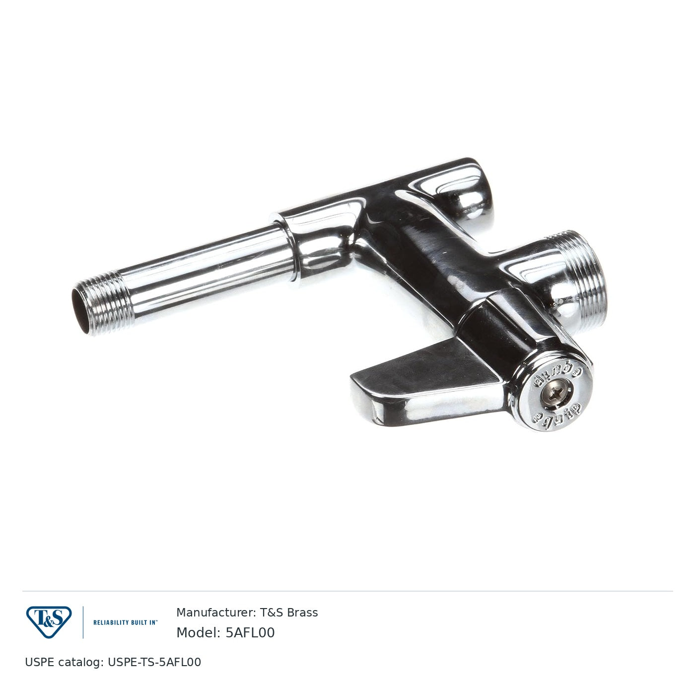 T&S Brass 5AFL00 Pre-rinse add-on faucet, less nozzle