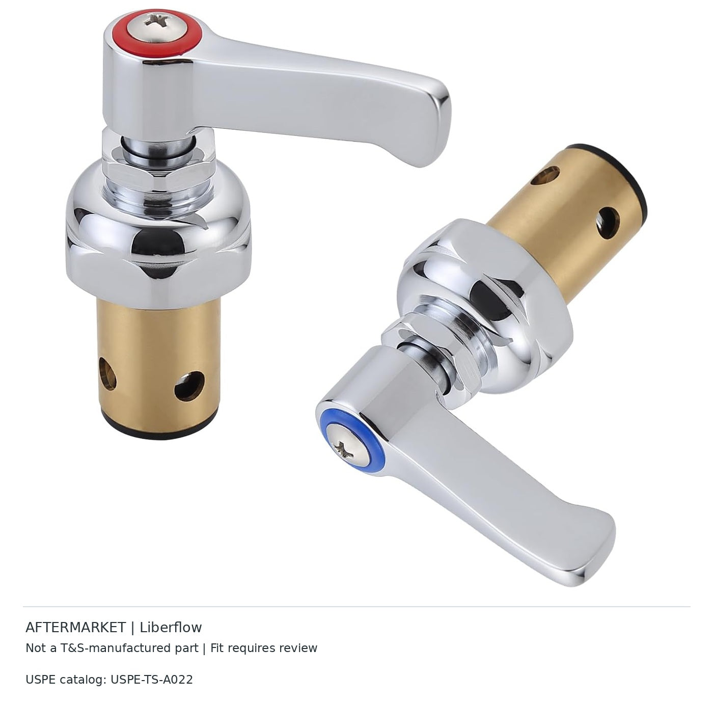 Liberflow Hot and cold side handle stem assembly set | Aftermarket
