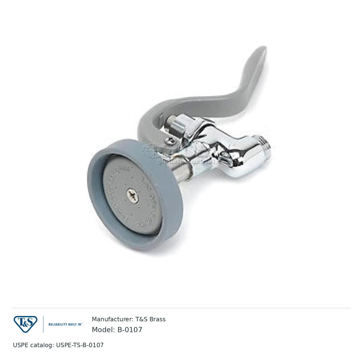 T&S Brass B-0107 Pre-rinse spray valve