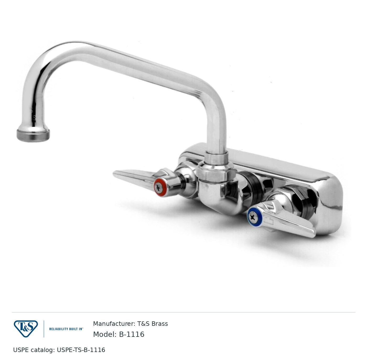 T&S Brass B-1116 Workboard faucet