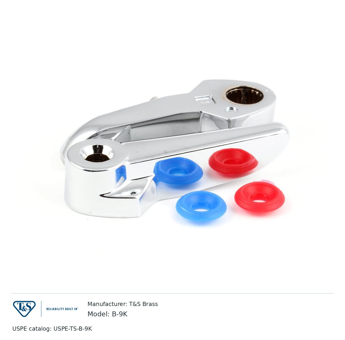 T&S Brass B-9K Lever handles