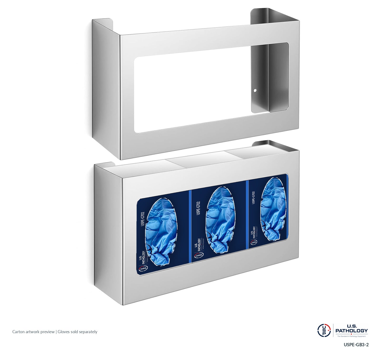 Glove-box holder: Source photograph / carton branding preview